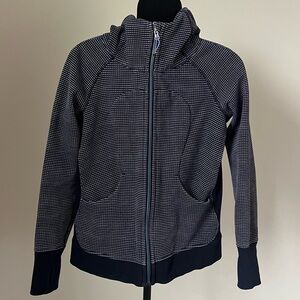 Lululemon Scuba Hoodie in the color "Double Dot Naval Blue"